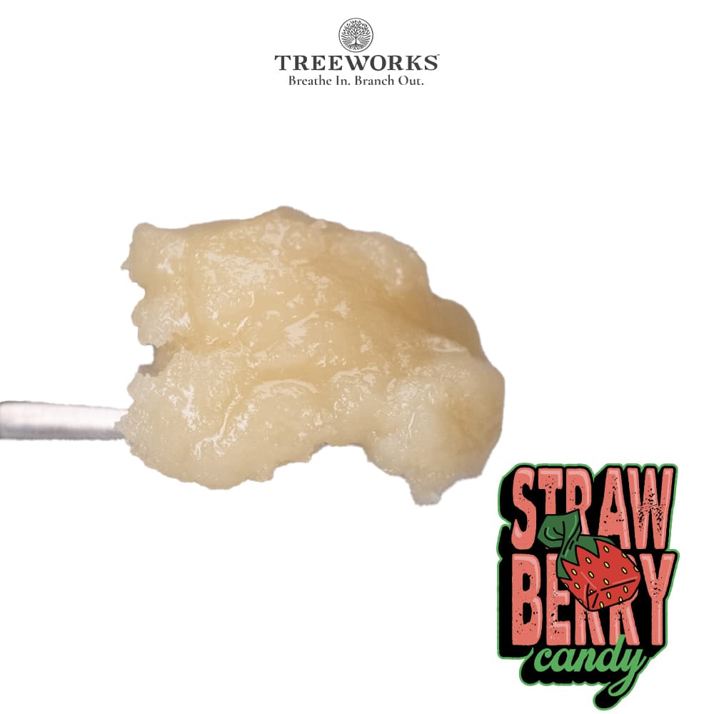 Strawberry Candy | 1G Live Rosin Dab